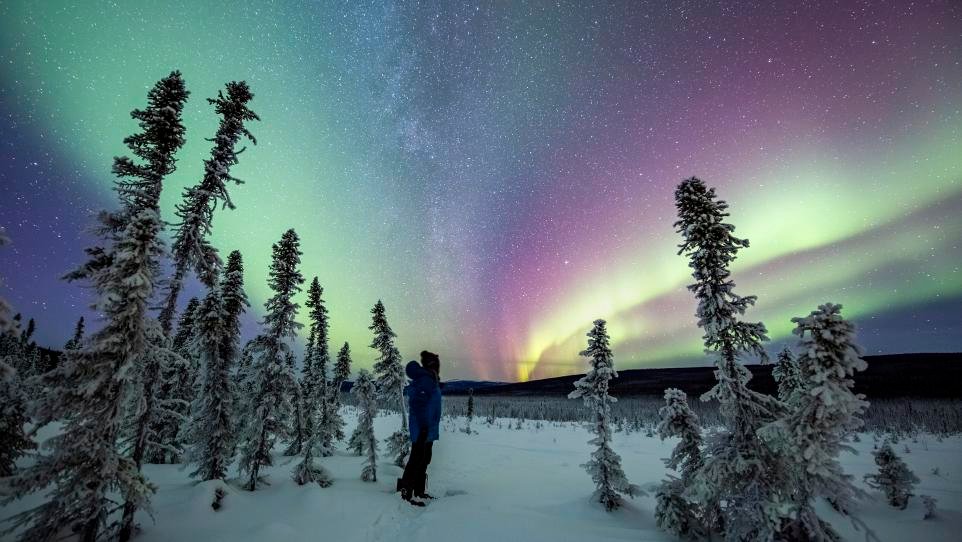 Luxury Arctic winter stay