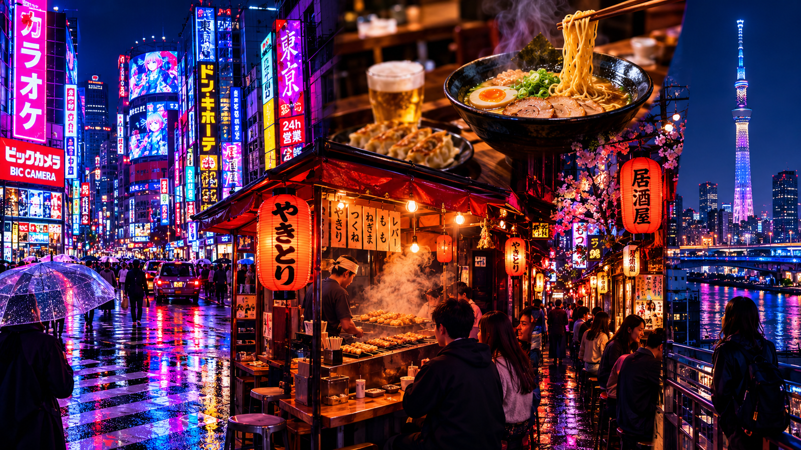 Japan After Dark: The World of Neon Streets, Night Food & Late-Night Culture