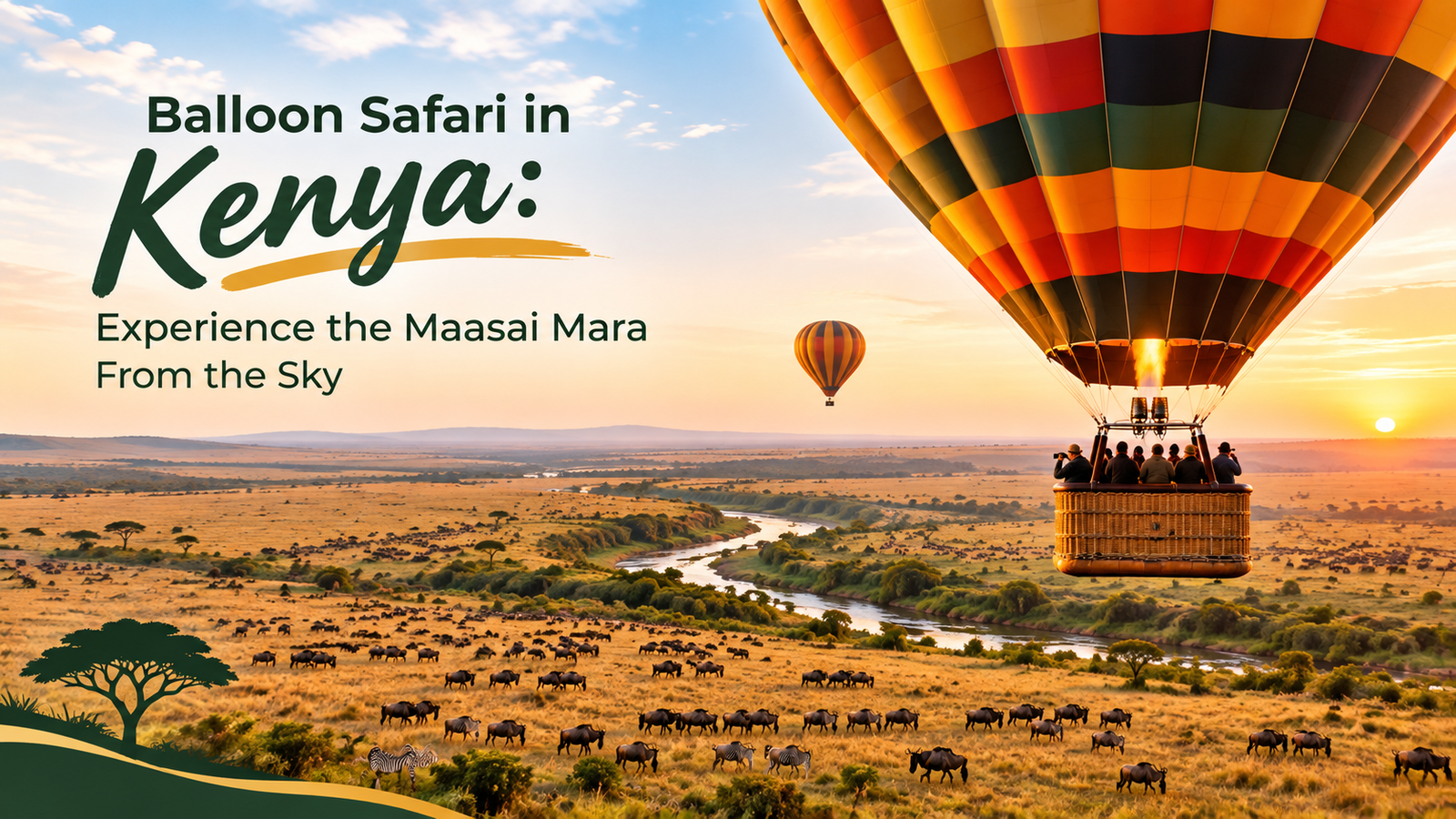 Balloon Safari in Kenya: Experience the Maasai Mara From the Sky