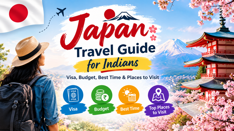 Japan Travel Guide for Indians: Visa, Budget, Best Time & Places to Visit