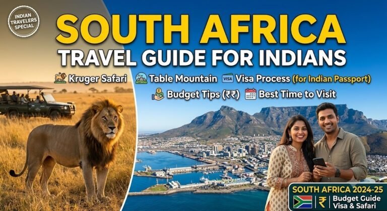 South Africa Travel Guide for Indians: Safari, Cape Town, Visa, Budget & Best Time